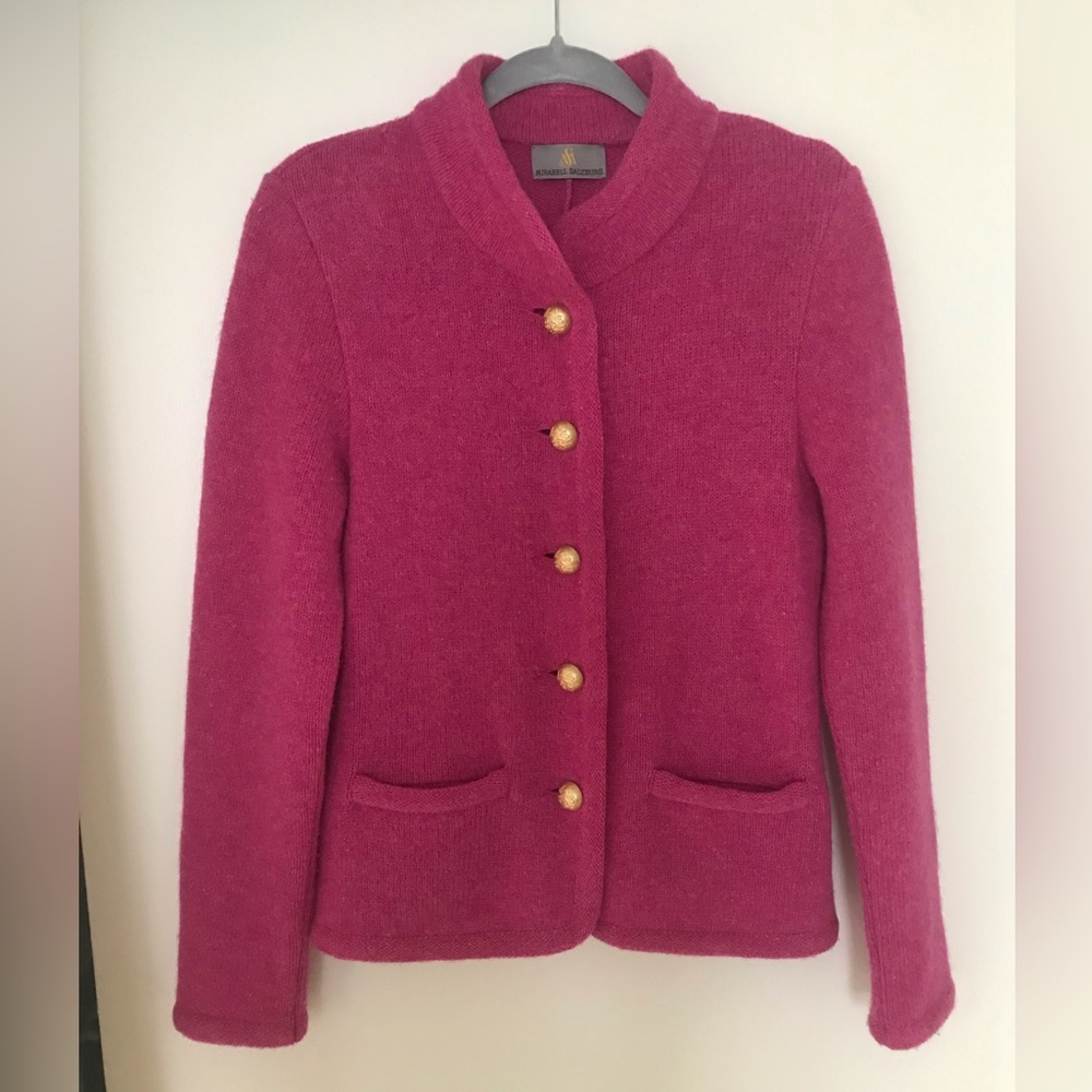 Vintage MIRABELL  SALZBURG wool Austria  blazer  SZ 36 EU NWOT